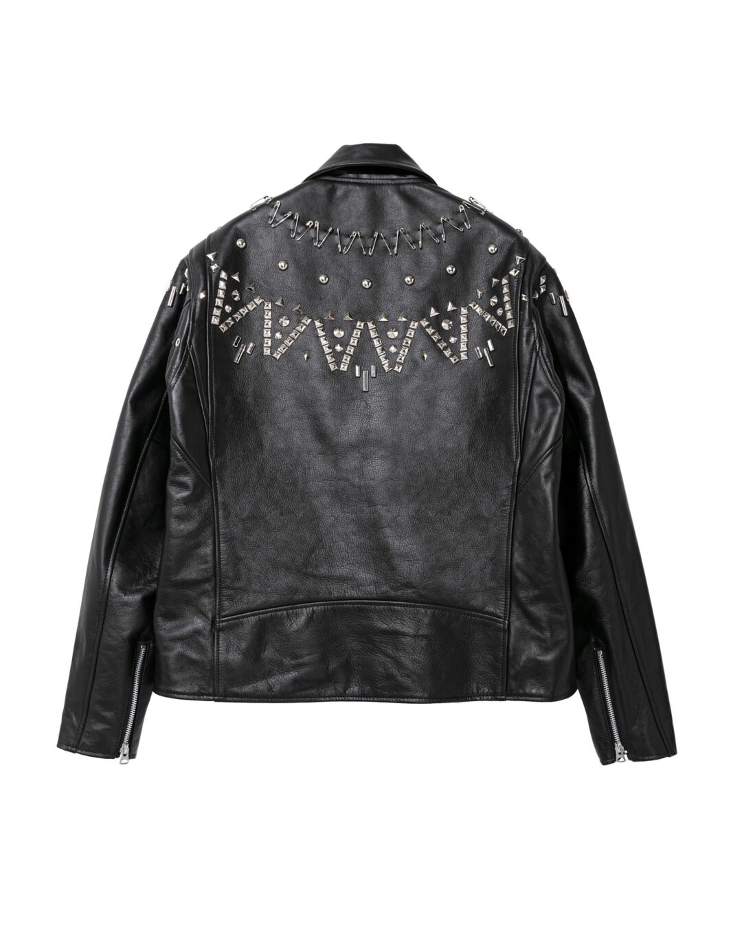 sacaiからスタッズが施されたレザージャケット2型を2店舗限定で2024年 11/15 発売 (サカイ Leather jacket)