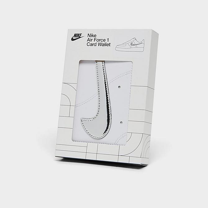 “White/Metallic Silver”カラーの「AIR FORCE 1」をイメージしたカードウォレットが海外発売 (NIKE ナイキ エア フォース 1 Card Wallet)