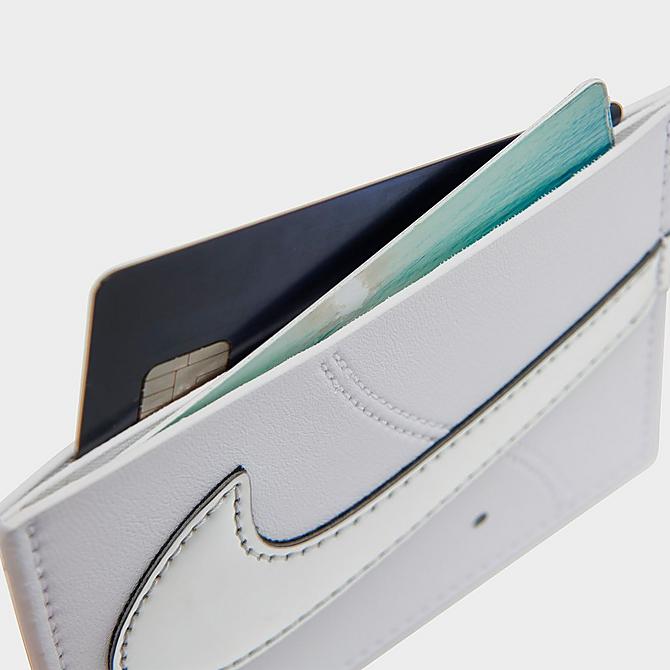 “White/Metallic Silver”カラーの「AIR FORCE 1」をイメージしたカードウォレットが海外発売 (NIKE ナイキ エア フォース 1 Card Wallet)