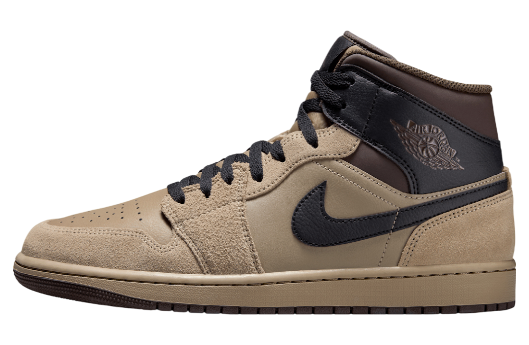 【2025年 発売予定】NIKE AIR JORDAN 1 MID “Khaki/Baroque Brown” (ナイキ エア ジョーダン 1 ミッド “カーキ/バロックブラウン”) [HV6422-200]