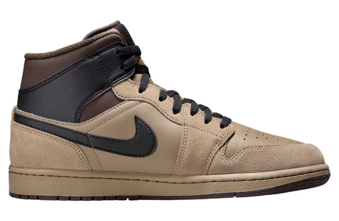 【2025年 発売予定】NIKE AIR JORDAN 1 MID “Khaki/Baroque Brown” (ナイキ エア ジョーダン 1 ミッド “カーキ/バロックブラウン”) [HV6422-200]