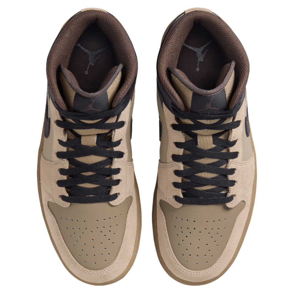 【2025年 発売予定】NIKE AIR JORDAN 1 MID “Khaki/Baroque Brown” (ナイキ エア ジョーダン 1 ミッド “カーキ/バロックブラウン”) [HV6422-200]