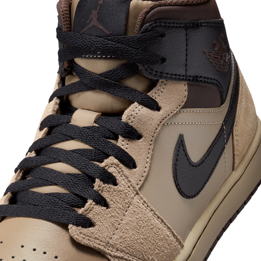 【2025年 発売予定】NIKE AIR JORDAN 1 MID “Khaki/Baroque Brown” (ナイキ エア ジョーダン 1 ミッド “カーキ/バロックブラウン”) [HV6422-200]