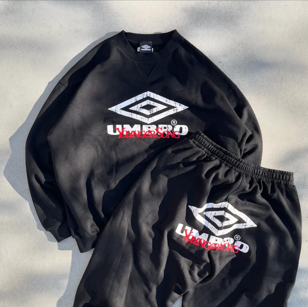 yutori「Younger Song」×「UMBRO」コラボコレクション第2弾が2024年 12/6 & 12/7 発売 (ユトリ ヤンガーソング アンブロ)