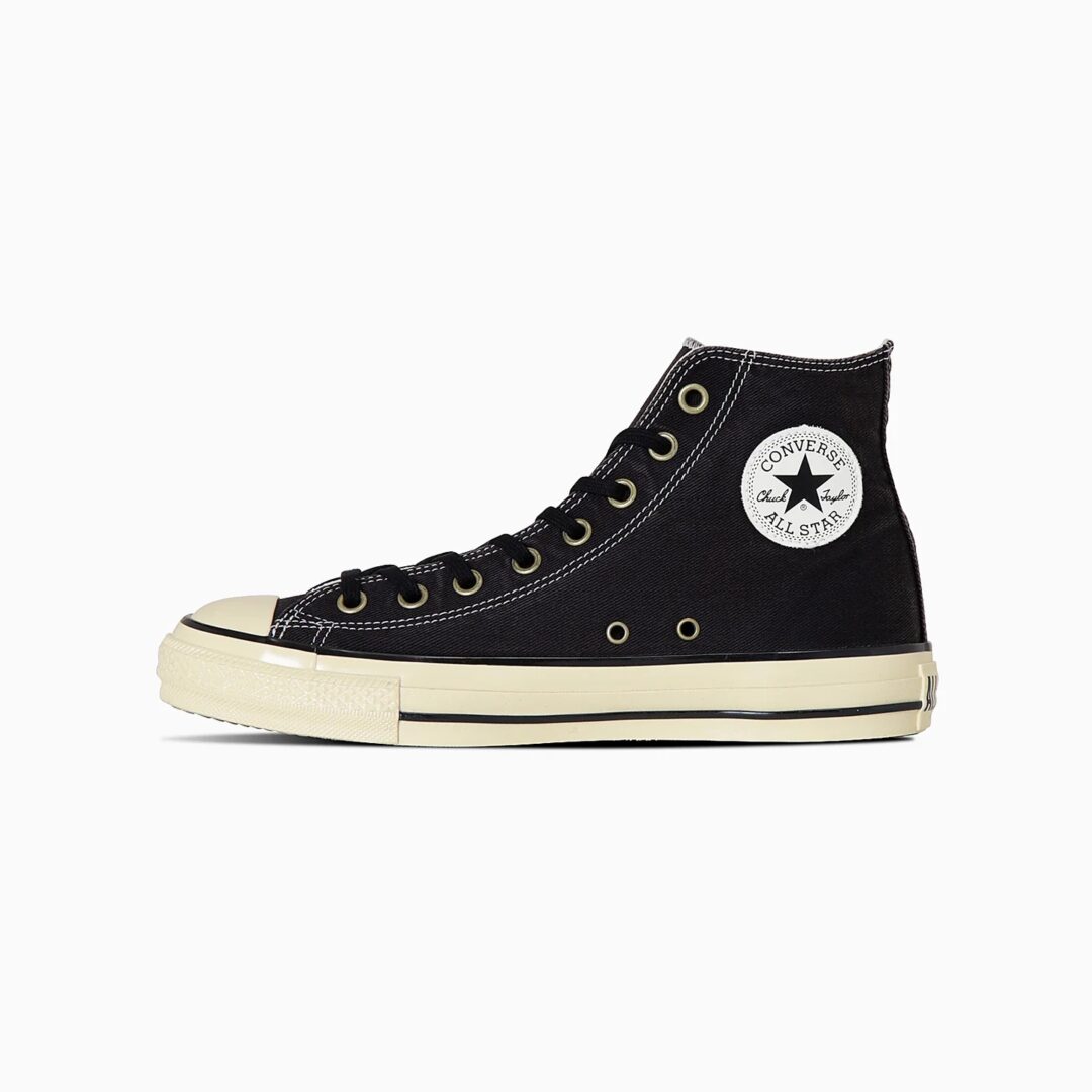 【2024年 11/22 発売】古着のワークウエアをモチーフにした CONVERSE ALL STAR US AGEDWORK HI “Black” (コンバース オールスター エイジドワーク “ブラック”)