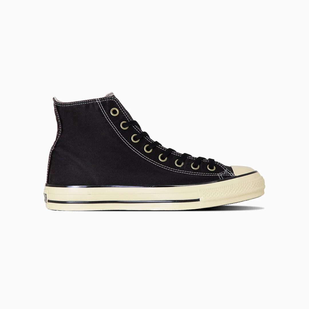 【2024年 11/22 発売】古着のワークウエアをモチーフにした CONVERSE ALL STAR US AGEDWORK HI “Black” (コンバース オールスター エイジドワーク “ブラック”)