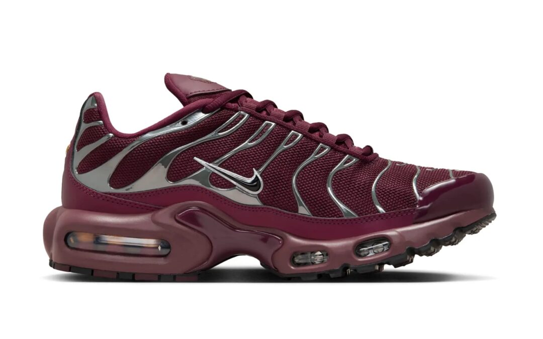 【2024年 発売】NIKE AIR MAX PLUS “Night Maroon/Metallic Silver” (ナイキ エア マックス プラス “ナイトマルーン/メタリックシルバー”) [HJ9743-600]