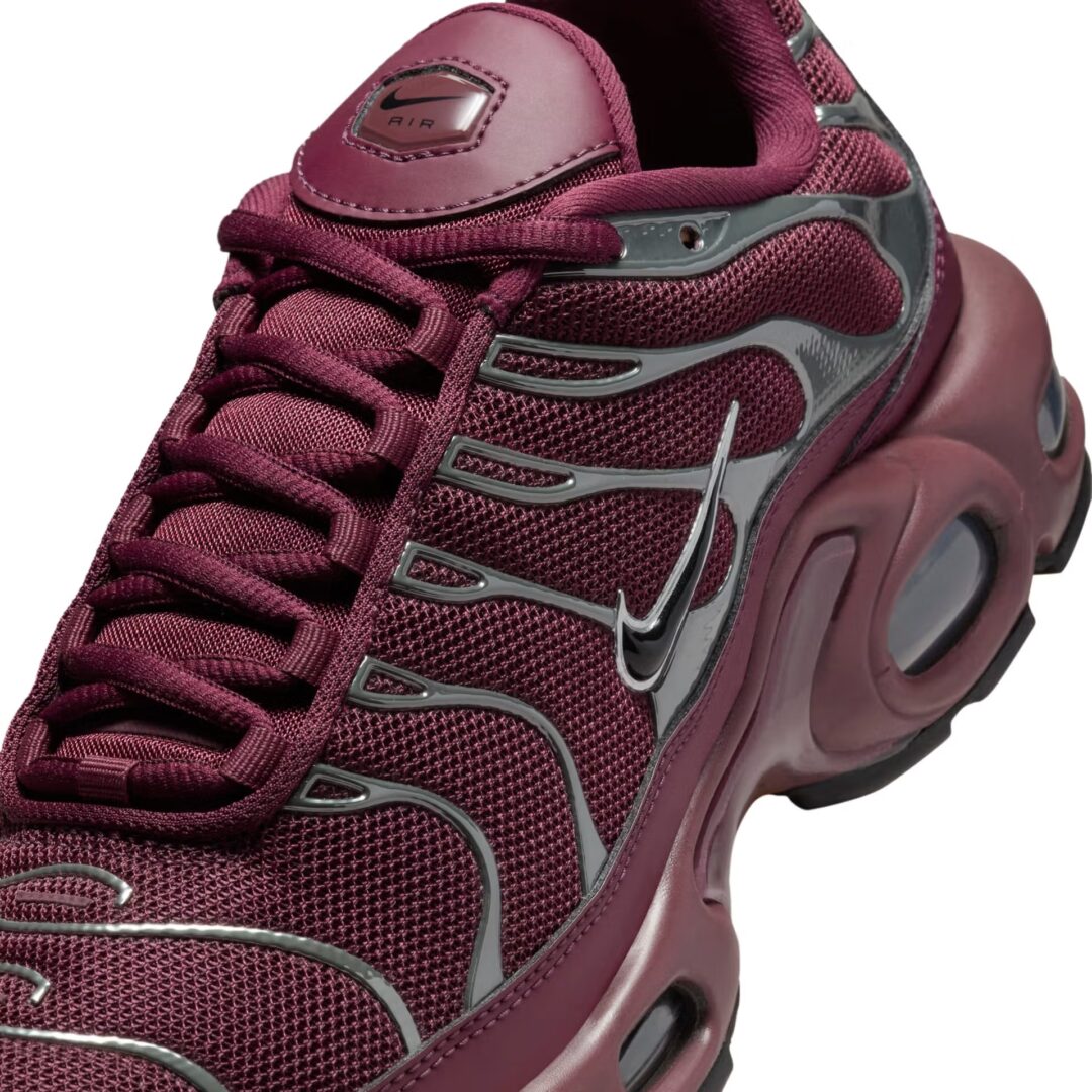 2024 NIKE AIR MAX PLUS Night Maroon Metallic Silver HJ9743 600 Fullress