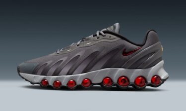 【2025年 3/26 発売】NIKE AIR MAX DN8 “Grey/Red/Black” (ナイキ エア マックス ディーエヌエイト “グレー/レッド/ブラック”) [FQ7860-005]