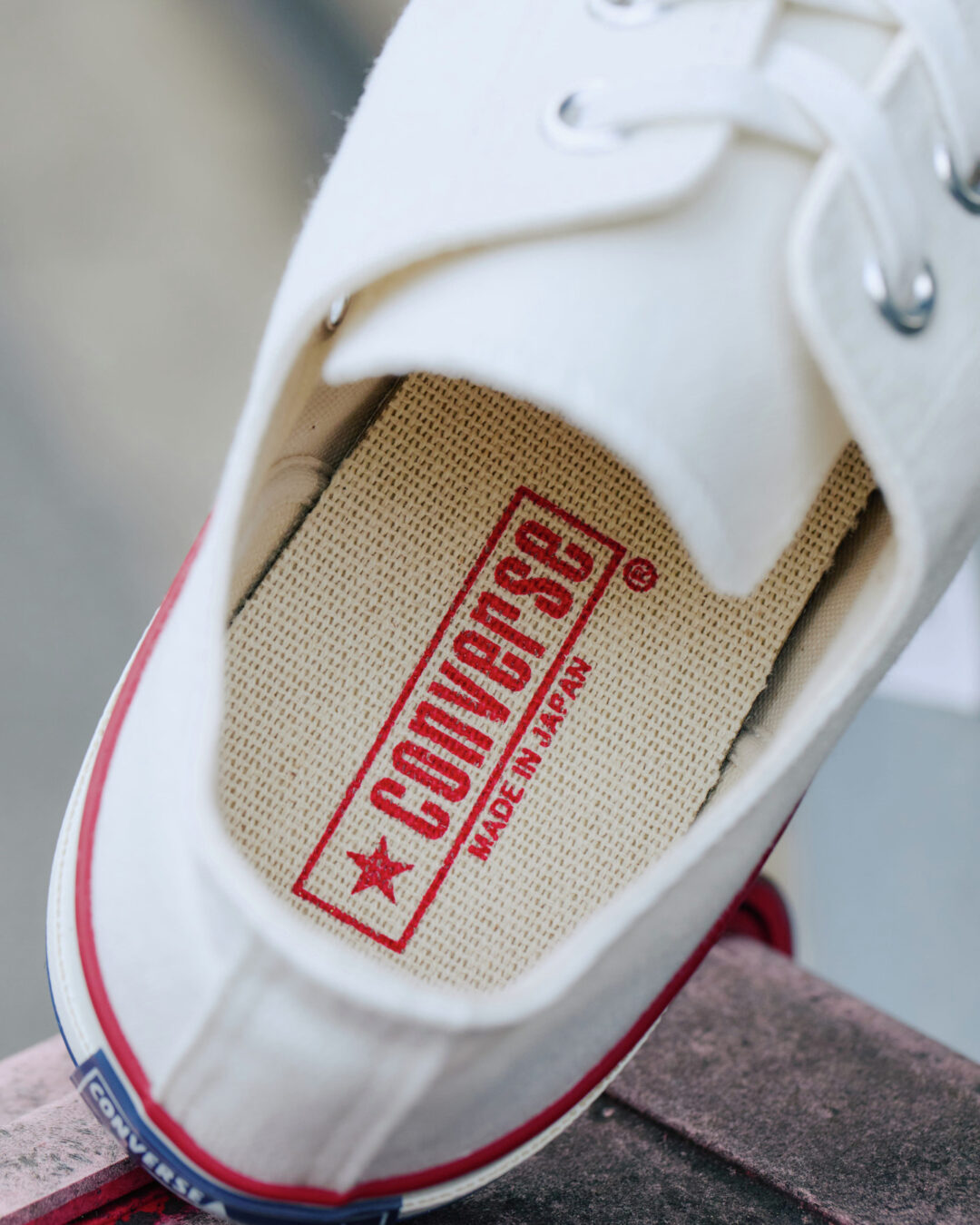 【2024年 11/15 発売】帆布「富士金梅」のキャンバスを採用した CONVERSE TimeLine ALL STAR J VTG 57 OX (コンバース タイムライン オールスター ビンテージ)