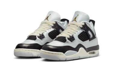 【2024年 11/18 発売】NIKE GS AIR JORDAN 4 "Pure Platinum/Metallic Gold" (ナイキ エア ジョーダン 4 "ピュアプラチナム/メタリックゴールド") [FZ8585-070]