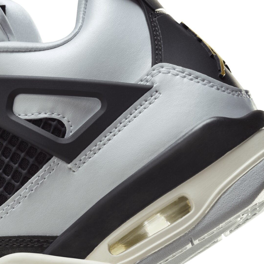 【2024年 11/18 発売】NIKE GS AIR JORDAN 4 “Pure Platinum/Metallic Gold” (ナイキ エア ジョーダン 4 “ピュアプラチナム/メタリックゴールド”) [FZ8585-070]