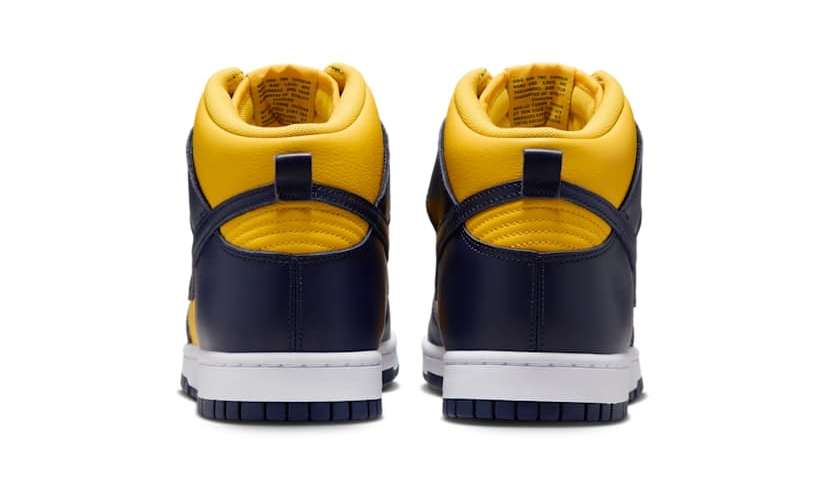 【2025年 復刻予定】NIKE DUNK HIGH “Michigan/Varsity Maize/Midnight Navy” (ナイキ ダンク ハイ “ミシガン/バーシティメイズ/ミッドナイトネイビー”) [HF3143-700]