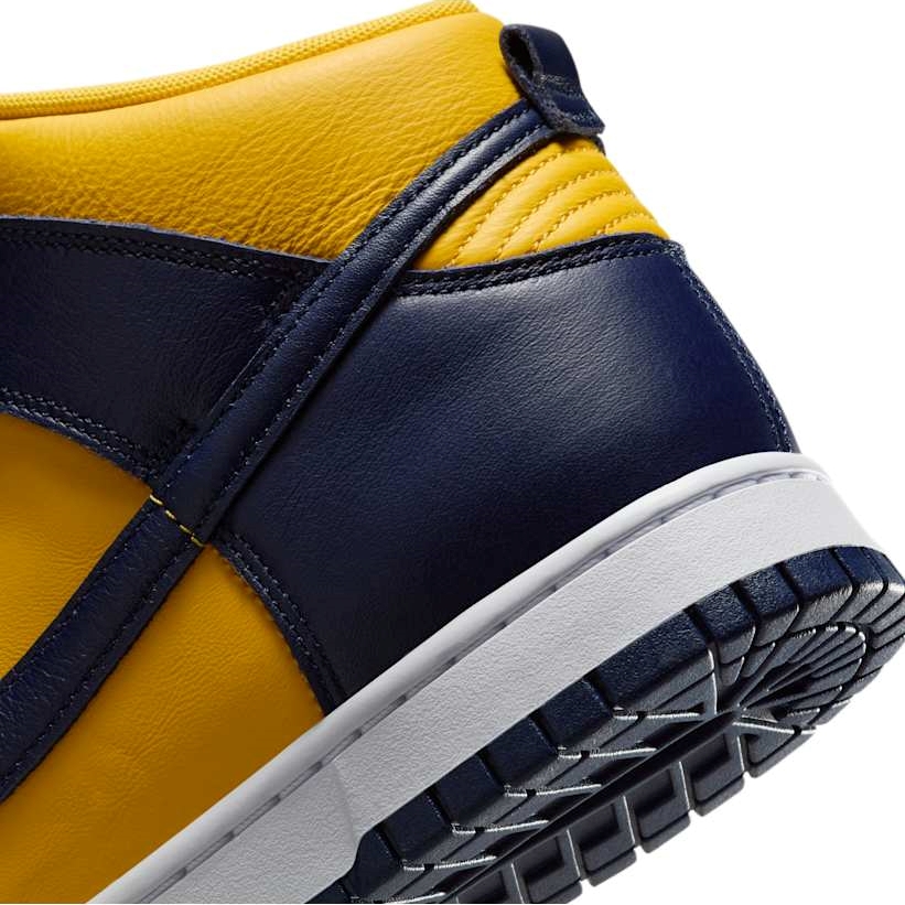 【2025年 復刻予定】NIKE DUNK HIGH “Michigan/Varsity Maize/Midnight Navy” (ナイキ ダンク ハイ “ミシガン/バーシティメイズ/ミッドナイトネイビー”) [HF3143-700]