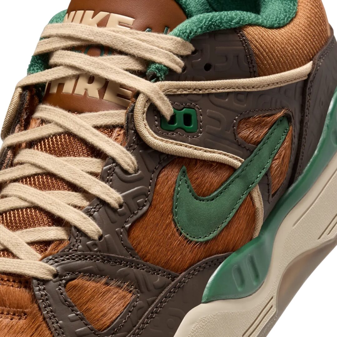 【2024年 12/19 発売】NIGO x NIKE AIR FORCE 3 LOW “Baroque Brown/Fir” (ニゴー ナイキ エア フォース 3 ロー) [HQ0260-201]