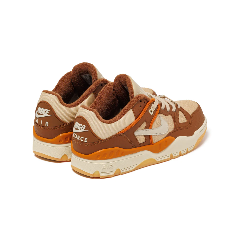 【2024年 12/19 発売】NIGO x NIKE AIR FORCE 3 LOW “Baroque Brown/Fir” (ニゴー ナイキ エア フォース 3 ロー) [HQ0260-201]