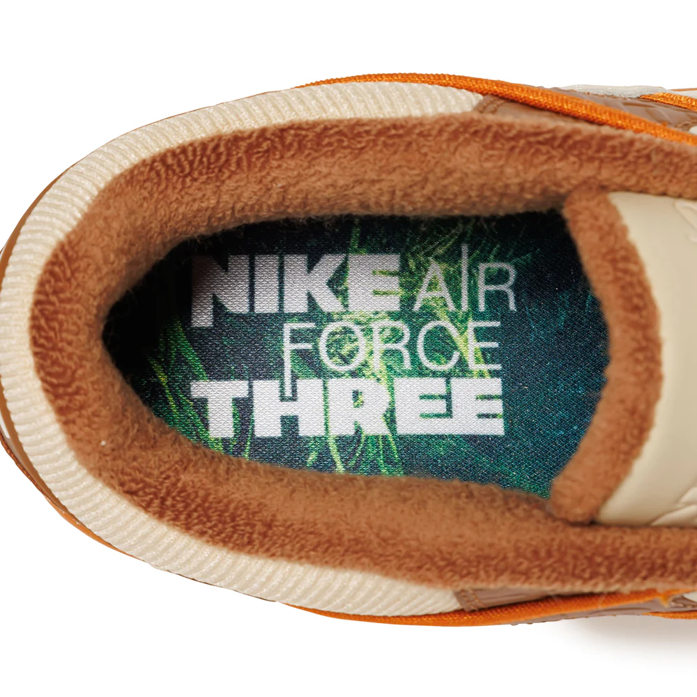 【2024年 12/19 発売】NIGO x NIKE AIR FORCE 3 LOW “Baroque Brown/Fir” (ニゴー ナイキ エア フォース 3 ロー) [HQ0260-201]