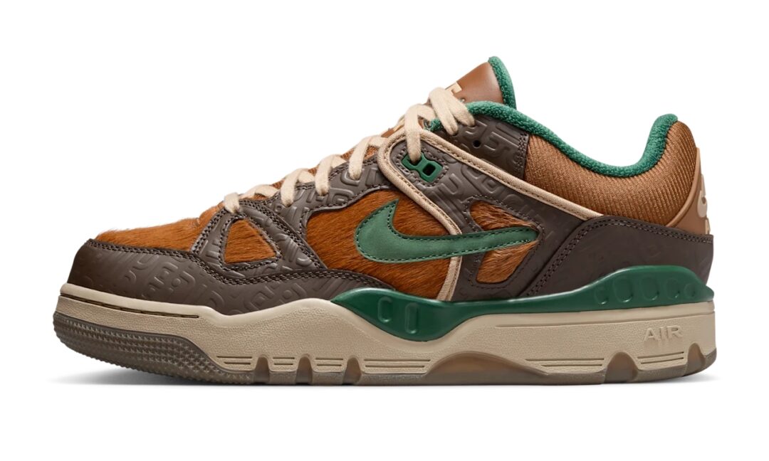 【2024年 12/19 発売】NIGO x NIKE AIR FORCE 3 LOW “Baroque Brown/Fir” (ニゴー ナイキ エア フォース 3 ロー) [HQ0260-201]