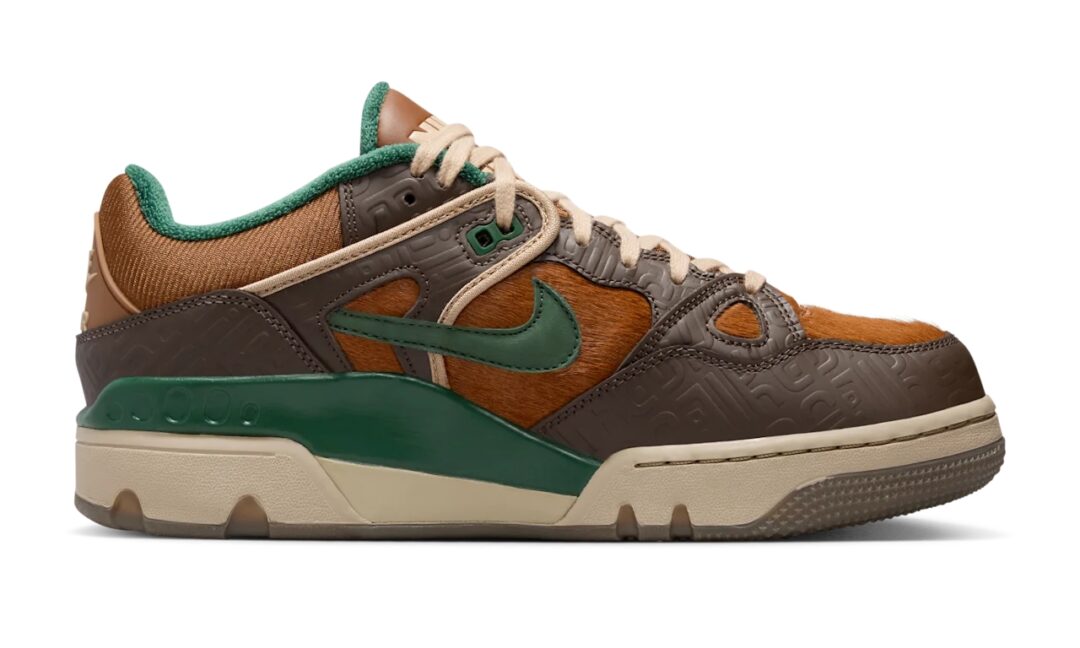 【2024年 12/19 発売】NIGO x NIKE AIR FORCE 3 LOW “Baroque Brown/Fir” (ニゴー ナイキ エア フォース 3 ロー) [HQ0260-201]