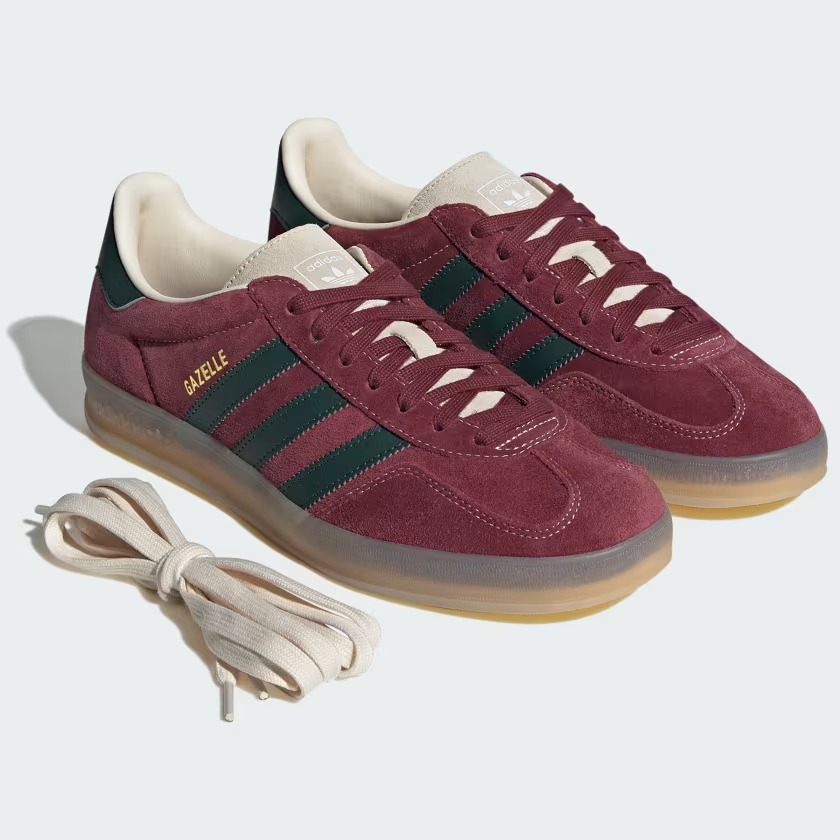 【2024年 発売】adidas Originals GAZELLE INDOOR “Shadow Red/Shadow Green” (アディダス オリジナルス ガゼル インドア “シャドウレッド/シャドウグリーン”) [JH5403]