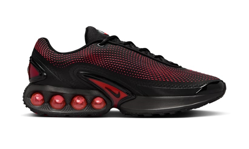 【2024年 発売予定】NIKE AIR MAX DN ES “Black/Bright Crimson” (ナイキ エア マックス ディーエヌ “ブラック/ブライトクリムゾン”) [HV5235-002]