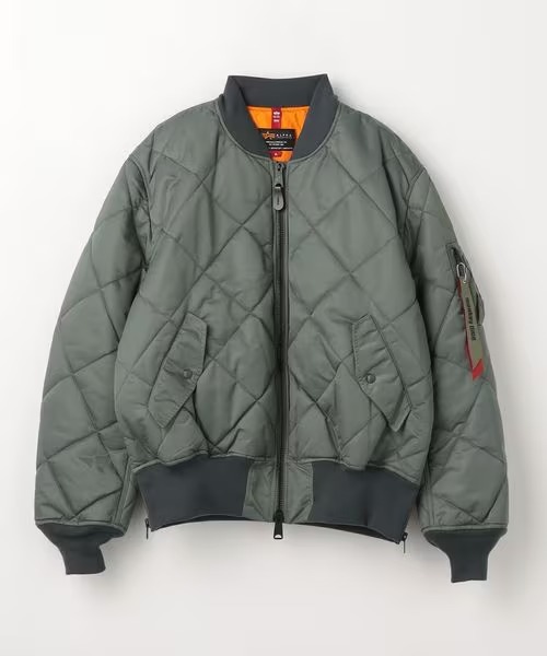 ALPHA INDUSTRIES × monkey time キルテッド サイドジップ MA-1が2024年 11/14 発売 (アルファ インダストリーズ モンキータイム)