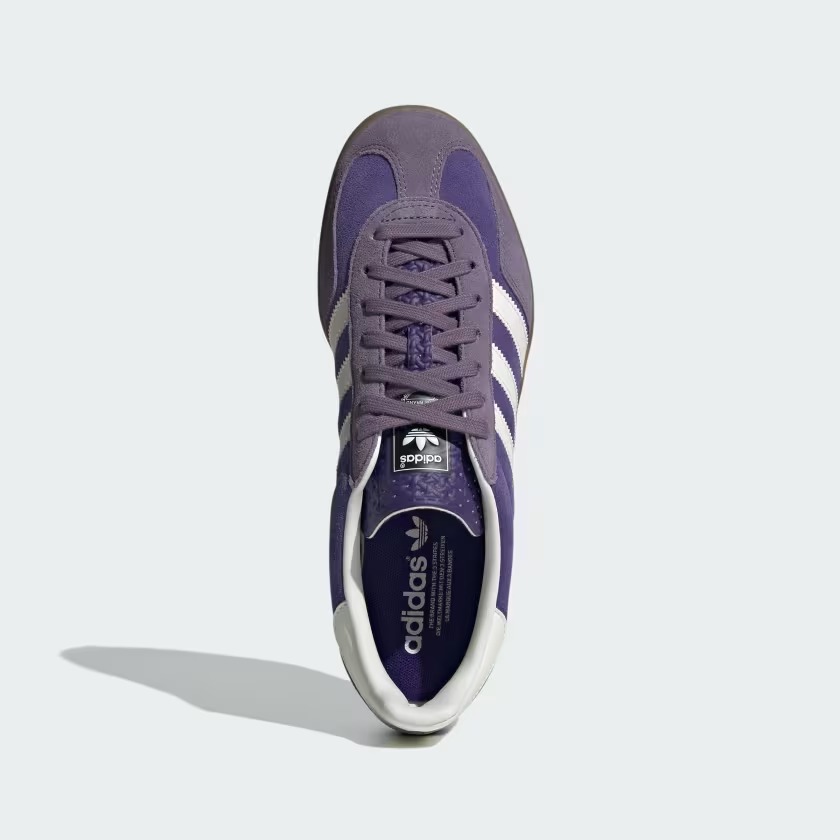 【2024年 11/15 発売】adidas Originals GAZELLE INDOOR “Collegiate Purple/Cloud White” (アディダス オリジナルス ガゼル インドア “パープル/ホワイト”) [IF9645]