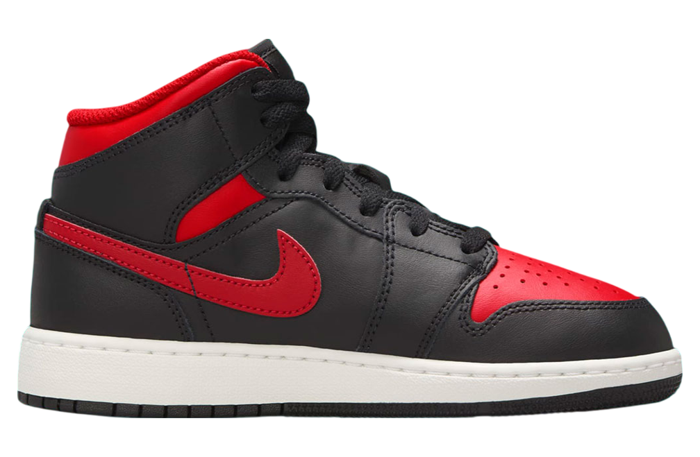 【2025年 発売予定】NIKE AIR JORDAN 1 MID “Bred/Black/Red” (ナイキ エア ジョーダン 1 ミッド “ブレッド/ブラック/レッド”) [DQ8426-067]