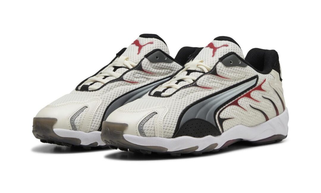 【2024年 11/22 発売】PUMA INHALE “WARM WHITE-FOR ALL TIME RED” (プーマ インヘイル) [401560-11]