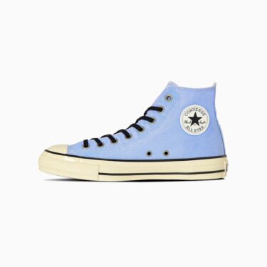 【2024年 11/22 発売】古着のワークウエアをモチーフにした CONVERSE ALL STAR US AGEDWORK HI “Light Blue” (コンバース オールスター エイジドワーク “ライトブルー”)