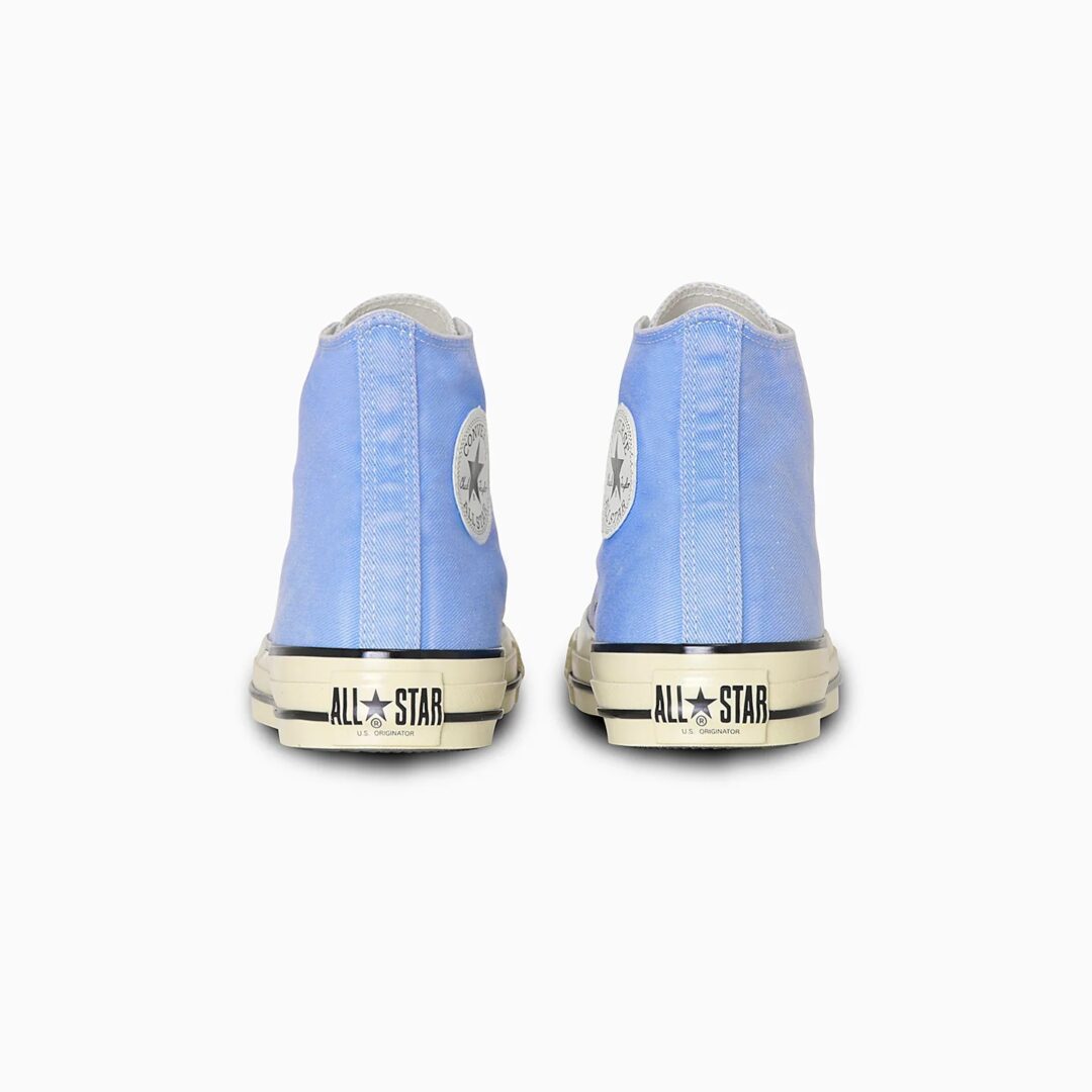 【2024年 11/22 発売】古着のワークウエアをモチーフにした CONVERSE ALL STAR US AGEDWORK HI “Light Blue” (コンバース オールスター エイジドワーク “ライトブルー”)