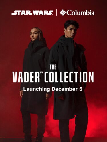 「ダース・ベイダー」から着想得た「Columbia "THE VADER COLLECTION"」が2024年 12/6 発売 (コロンビア スターウォーズ STAR WARS)