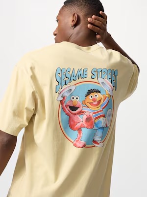 セサミストリート × ユニクロ UTで2025年 1月中旬 発売 (SESAME STREET UNIQLO)