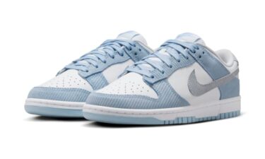 【2024年 発売予定】NIKE DUNK LOW “Blue Corduroy” (ナイキ ダンク ロー “ブルーコーデュロイ”) [FN7167-400]