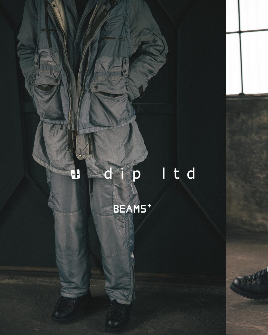 dip × BEAMS PLUS 中綿を封入した“MIL PUFF COLLECTION”が2024年 11/9 発売 (ディップ ビームス プラス)