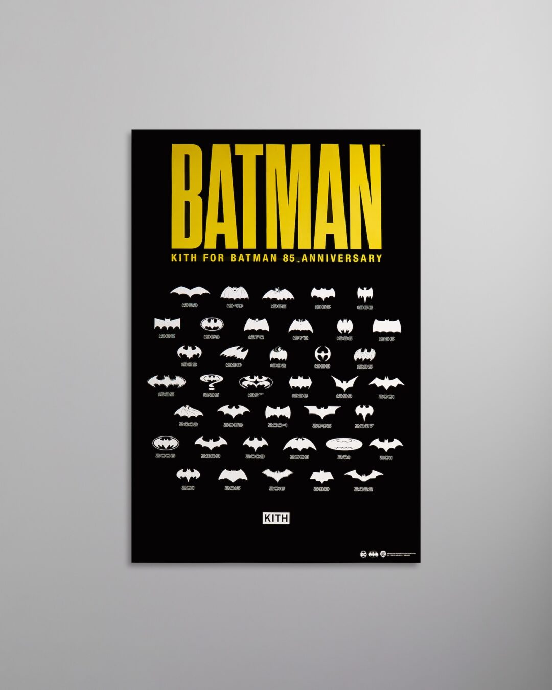 Batman × KITH 85th Anniversary Collectionが2024年 11/18 & 11/22 発売 (バットマン キス 85周年)