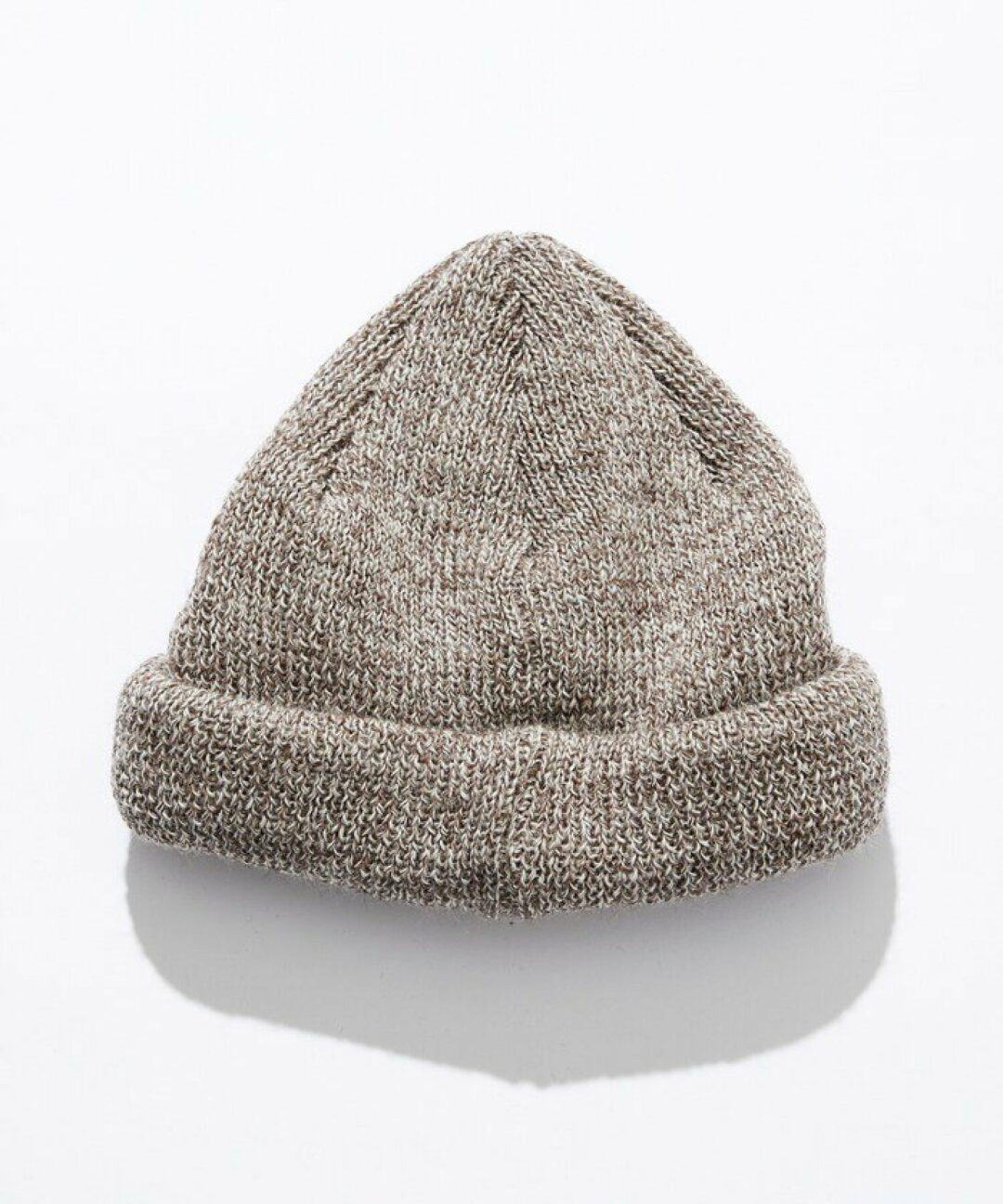 ブリティッシュ/アメリカンウールの糸をブレンドしたCAHLUMN “Wool Rib Beanie” (カウラム “ウール リブ ビーニー”)