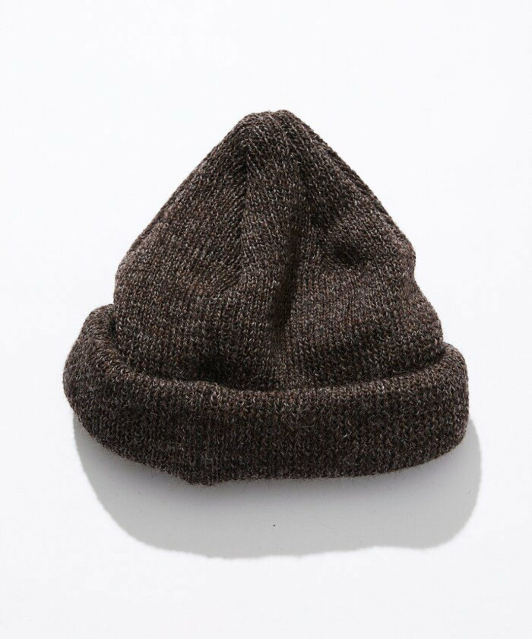 ブリティッシュ/アメリカンウールの糸をブレンドしたCAHLUMN “Wool Rib Beanie” (カウラム “ウール リブ ビーニー”)