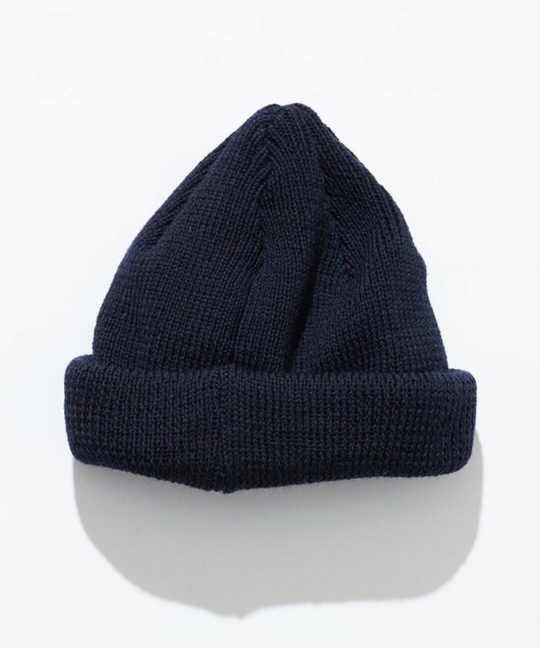 ブリティッシュ/アメリカンウールの糸をブレンドしたCAHLUMN “Wool Rib Beanie” (カウラム “ウール リブ ビーニー”)