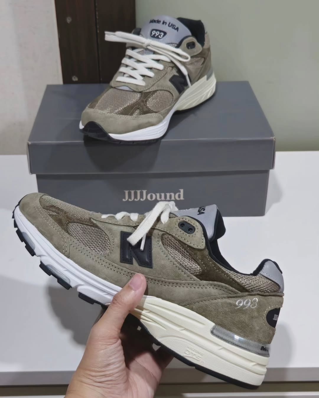 【国内 2025年 1/24 発売】JJJJound × New Balance U993 JD/JJ Made in USA (ジョウンド ニューバランス) [U993JD/U993JJ]