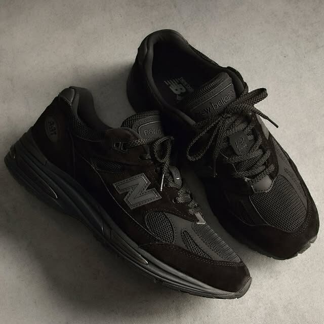 【2025年 1/24 発売】New Balance U991v2 KK2 MADE in UK “Black” (ニューバランス メイドインUK) [U991KK2]