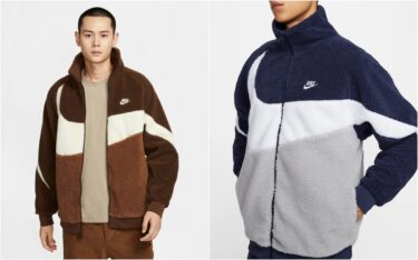 【2024年】ナイキ スポーツウェア スウッシュ フルジップ リバーシブル ボア ジャケット (NIKE NSW SWOOSH FULL ZIP REVERSIBLE BOA JACKET) [BQ6546-259/BQ6546-411]