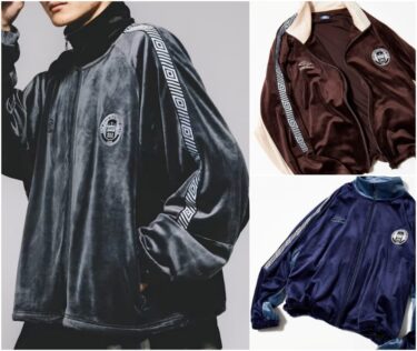 FREAK’S STORE × UMBRO 別注 Velour Track Jacket (フリークスストア アンブロ)