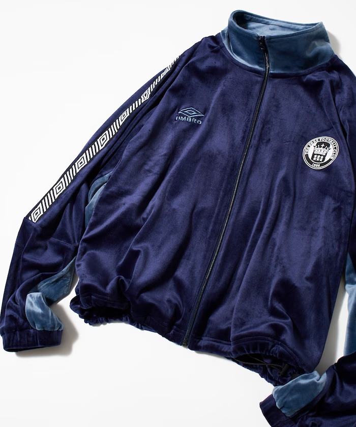 FREAK’S STORE × UMBRO 別注 Velour Track Jacket (フリークスストア アンブロ)