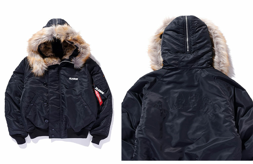 XLARGE × ALPHA INDUSTRIES コラボ最新作 “N2B JACKET”が2024年 11/9 発売 ​(エクストララージ アルファ インダストリーズ)