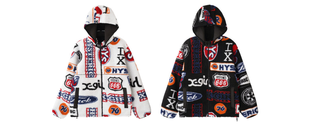 X-girl × HYSTERIC GLAMOUR コラボレーションコレクションが2024年 11/22 発売 (エックスガール ヒステリックグラマー)