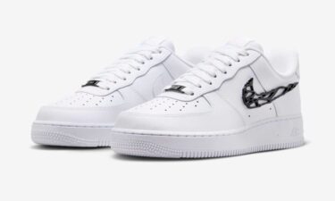 【2025年 発売予定】NIKE AIR FORCE 1 LOW “Liquid Metal Swoosh/White” (ナイキ エア フォース 1 ロー “リキッドメタルスウッシュ/ホワイト”) [IF1686-101]