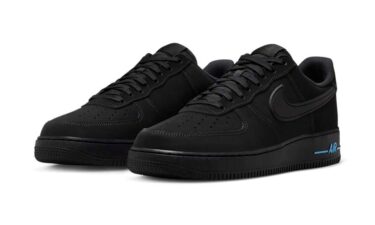 【2025年 発売予定】NIKE AIR FORCE 1 LOW "Matte Nubuck/Black/University Blue" (ナイキ エア フォース 1 ロー "マットヌバック/ブラック/ユニバーシティブルー") [HV6223-001]