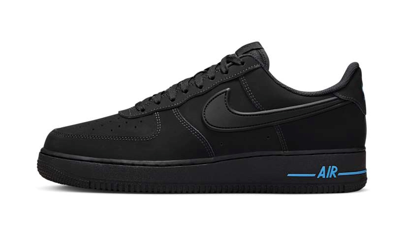 【2025年 発売予定】NIKE AIR FORCE 1 LOW “Matte Nubuck/Black/University Blue” (ナイキ エア フォース 1 ロー “マットヌバック/ブラック/ユニバーシティブルー”) [HV6223-001]