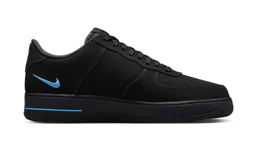 【2025年 発売予定】NIKE AIR FORCE 1 LOW “Matte Nubuck/Black/University Blue” (ナイキ エア フォース 1 ロー “マットヌバック/ブラック/ユニバーシティブルー”) [HV6223-001]